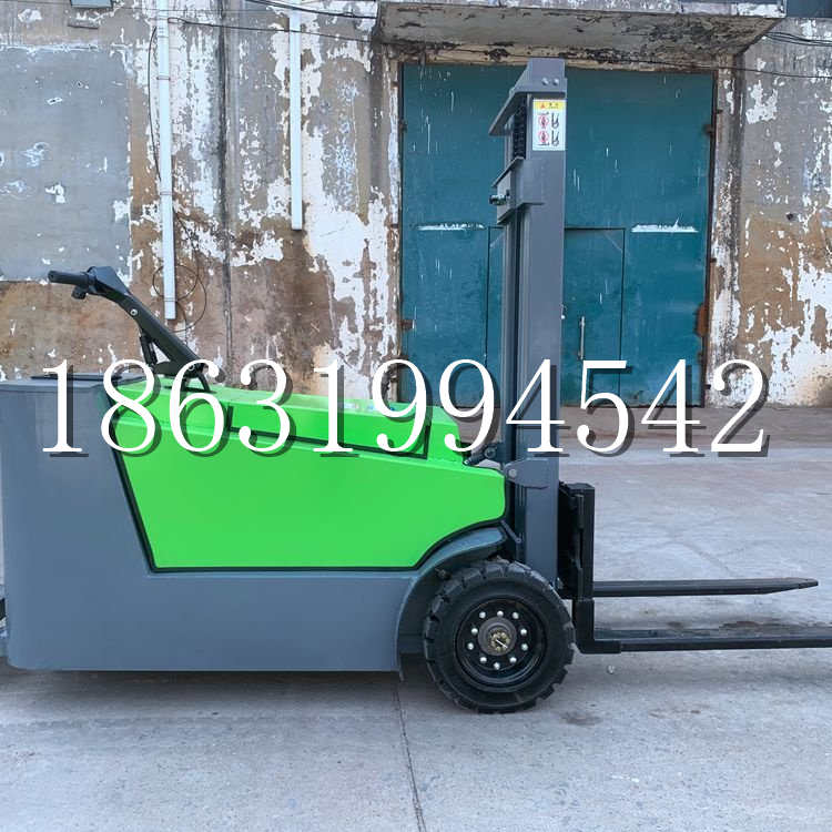 罗甸县小型电动叉车1吨2吨步行站驾式电瓶堆高充电装卸车液压升降车铲车
